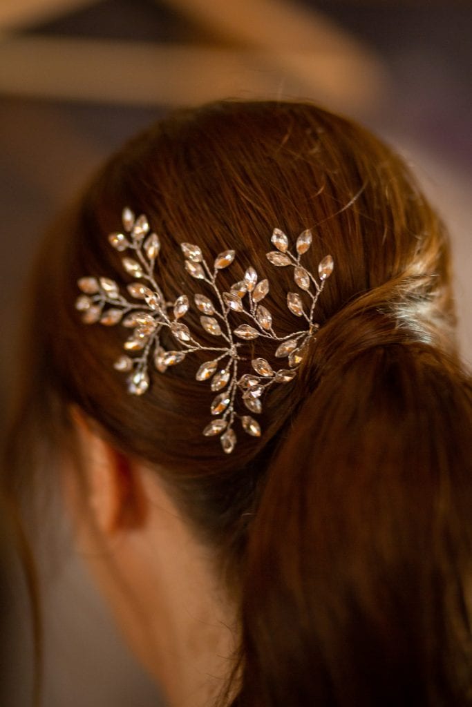 horquillas de novia