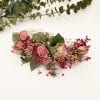 Tocado de flores para novia, tocado de novia, tocado de flores, tocado de rosas, tocado vintage, tocado romántico, tocado boho, novia boho, novias 2021, bodas 2021, tocados 2021