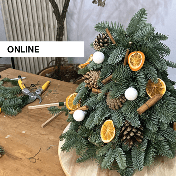 taller mini árbol de navidad online